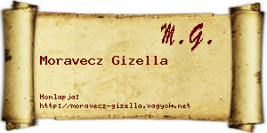 Moravecz Gizella névjegykártya